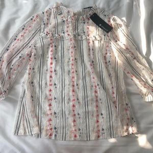 NWT lace boutique top